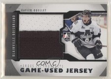 2012-13 ITG Heroes and Prospects Game-Used Black Jersey /120 Xavier Ouellet 1q2