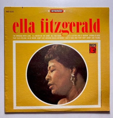 ELLA FITZGERALD  Ella Fitzgerald  1965 Vinyl LP Metro MS-500 STEREO Jazz Vocal