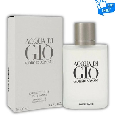 Giorgio Armani Aqua Di Gio Men's 3.4 oz EDT Brand New..