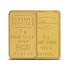 5 Gram Gold Bar (Varied Condition, Any Mint) Random Brand