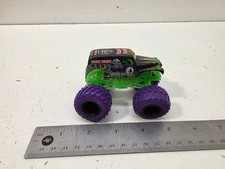 Monster Jam Grave Digger 1/64 Exclusive Truck From Grim Takedown Purple Tires