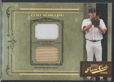 2004 Playoff Prime Cuts Curt Schilling #38 Game Worn Jersey 1/1 One Of One