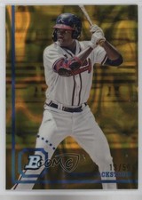 2022 Bowman Heritage Gold Lava Refractor /50 Mahki Backstrom #BHPC-15 1e1j