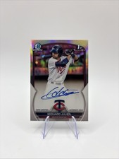 2023 Bowman - Chrome 1st Autographs Edouard Julien #CPA-EJ Refractor /499 