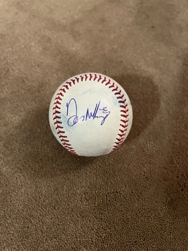 Don Mattingly Autographed Baseball New York Yankees