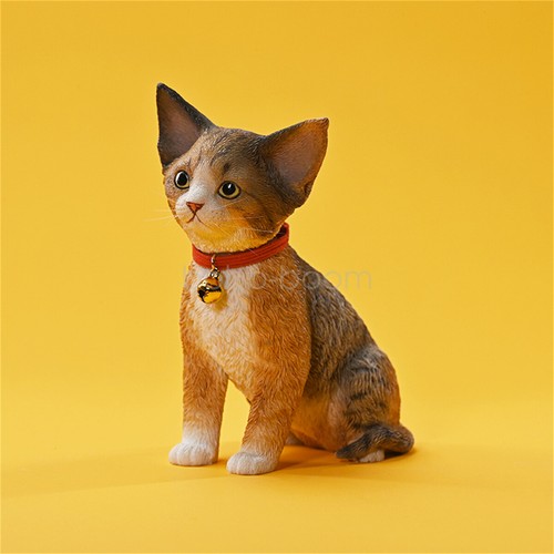 JXK 1/3 Devon Rex 2.0 Modelo Mascota Gato Animal Colección BJD Accesorio Escena Decoración - Imagen 8 de 41