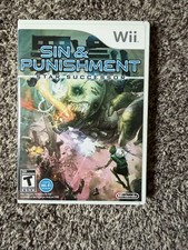 Sin and Punishment: Star Successor (Nintendo Wii, 2010) CIB Complete Videogame 