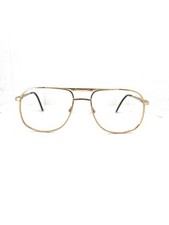 Gold Aviator Optical Glasses Art Collection Pilot Unisex Vintage Luxury Eyewear