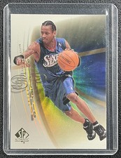 ALLEN IVERSON 2000-01 SP AUTHENTIC #A1 ATHLETIC 76ERS
