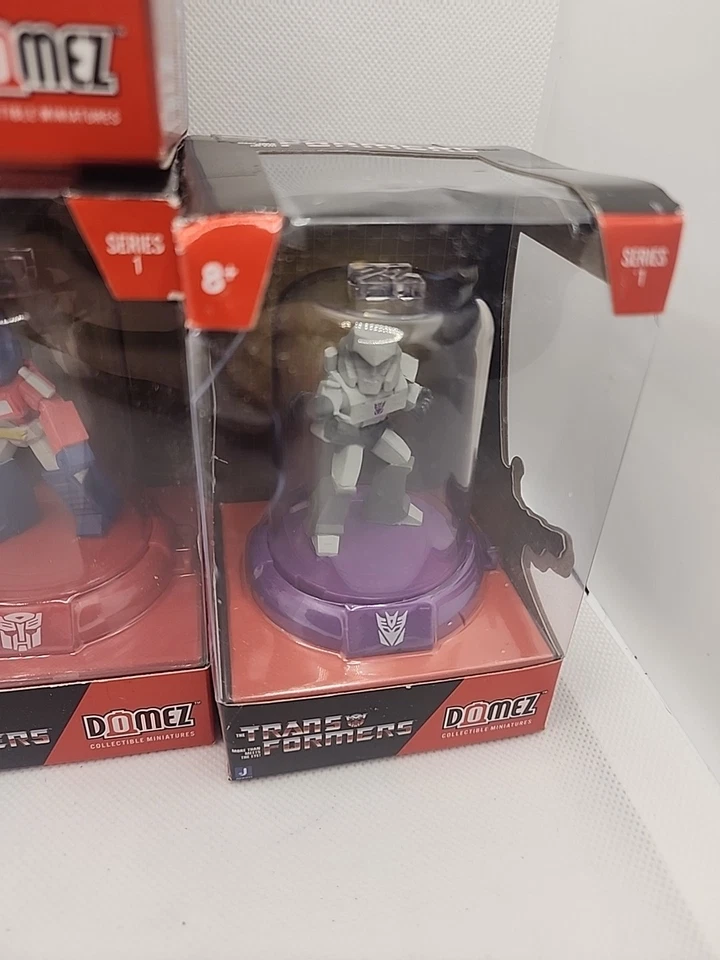 Domez Transformers Serie 1 Lote Optimus Prime Bumblebee Chase Megatron Foto 4 de 4