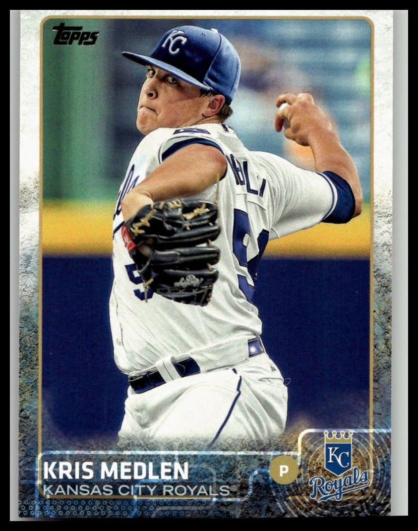 2015 Topps #575 Kris Medlen Kansas City Royals