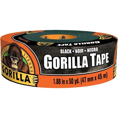 Gorilla Duct Tape: 1.88 in. x 30 ft. (Black) - Picture 2 of 2