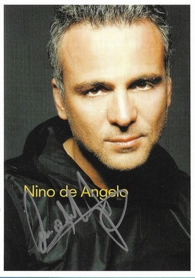 Original Autogramm Nino de Angelo