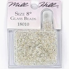 Mill Hill Glass Beads - Color 18010 Ice Color 8/0 Glass Bead - 6 Grams