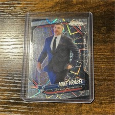 Panini 2025 Prizm Mike Vrabel Prizm Parallel #110 New England Patriots NFL