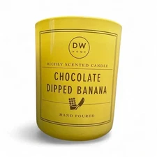 DW Home Mini Candle Chocolate Dipped Banana Perfect Gift