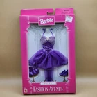 Vintage Barbie Fashion Avenue Party Purple Dress # 18155 1997 New