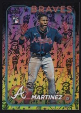 J.P. Martinez 2024 Topps Holiday Statue of Liberty RC #685