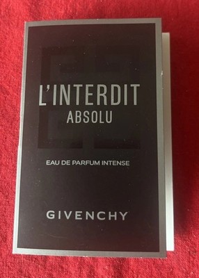 Givenchy L'interdit Absolu Eau De Parfum Intense Sample Spray 1ml/.03oz (49)