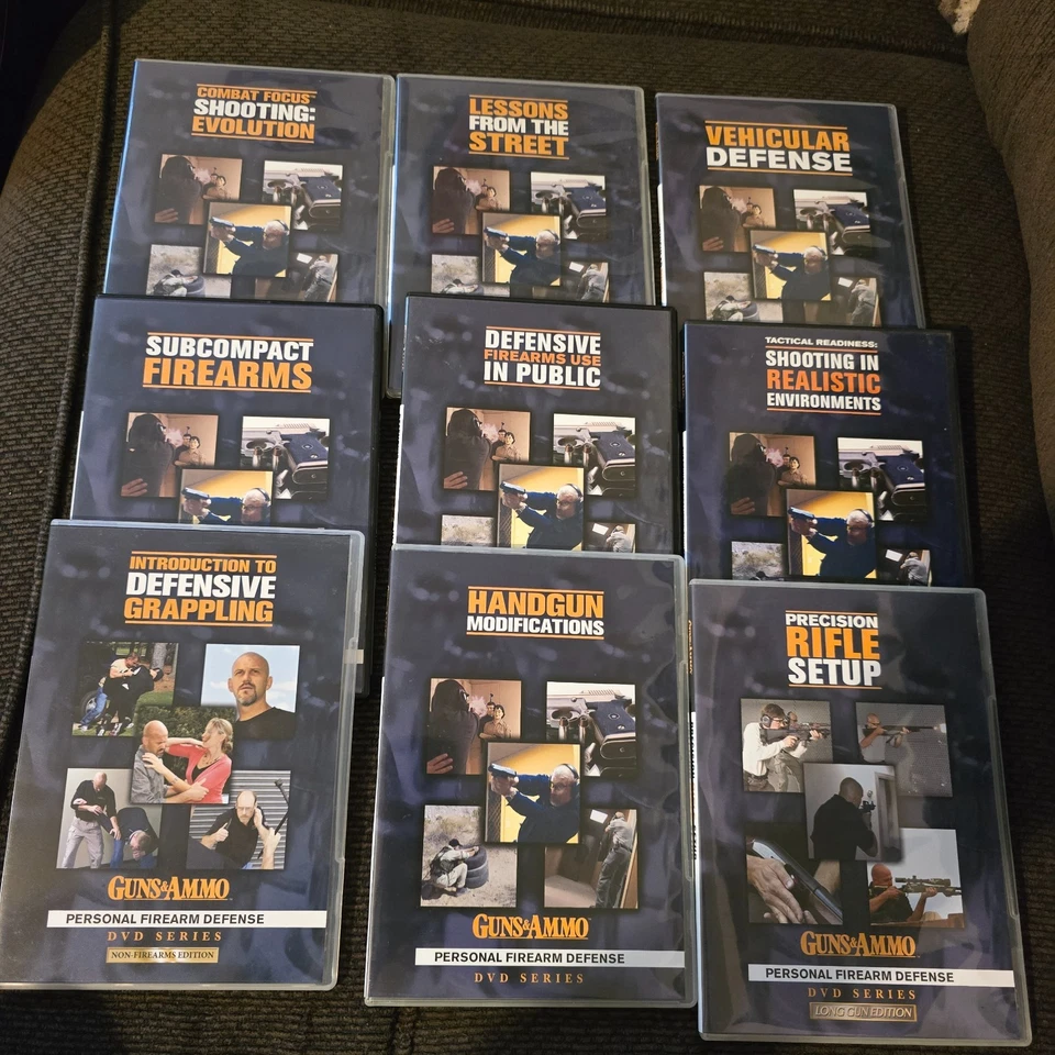 Guns & Ammo Magazine - Personal Firearm Defense DVD Series Lot 31 DVDs 2007-2010 - Image 4 of 4