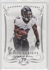 2014 Panini National Treasures 30/99 Justin Forsett #61 0a1