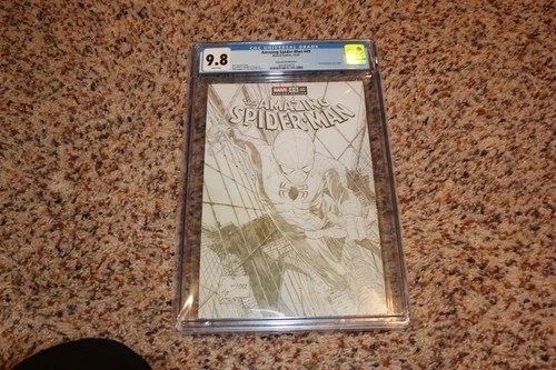 CGC 9.8 AMAZING SPIDER-MAN #49 QUESADA SKETCH COVER