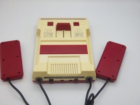 Nintendo Famicom HVC-001 Console Repainted w/ AC Adapter RF Tested NTSC-J Japan