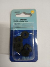 PLUMB PAK PP805-31 FAUCET WASHERS TRADE SIZE 00 1/4S 17/32 DIAMETER