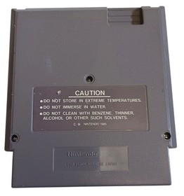 3-D WorldRunner Nintendo Entertainment System (NES) Game Cart TESTED