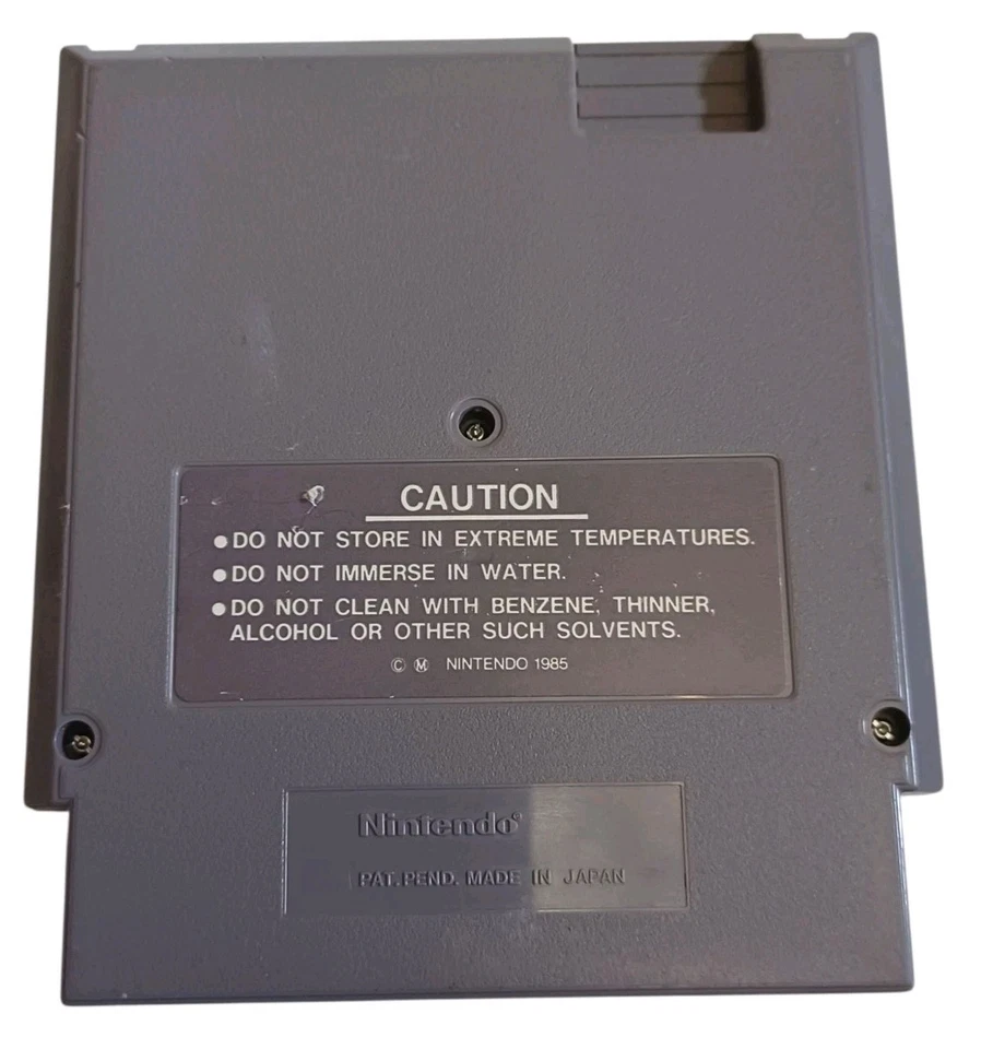 3-D WorldRunner Nintendo Entertainment System (NES) Game Cart TESTED - Image 2 of 4