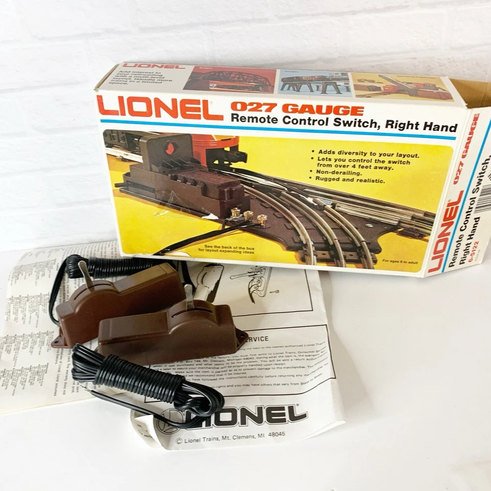 Juego de 2 controladores de interruptor automático Lionel sin luces Foto 4 de 4