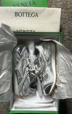 Silver Bottega Veneta Orbit 