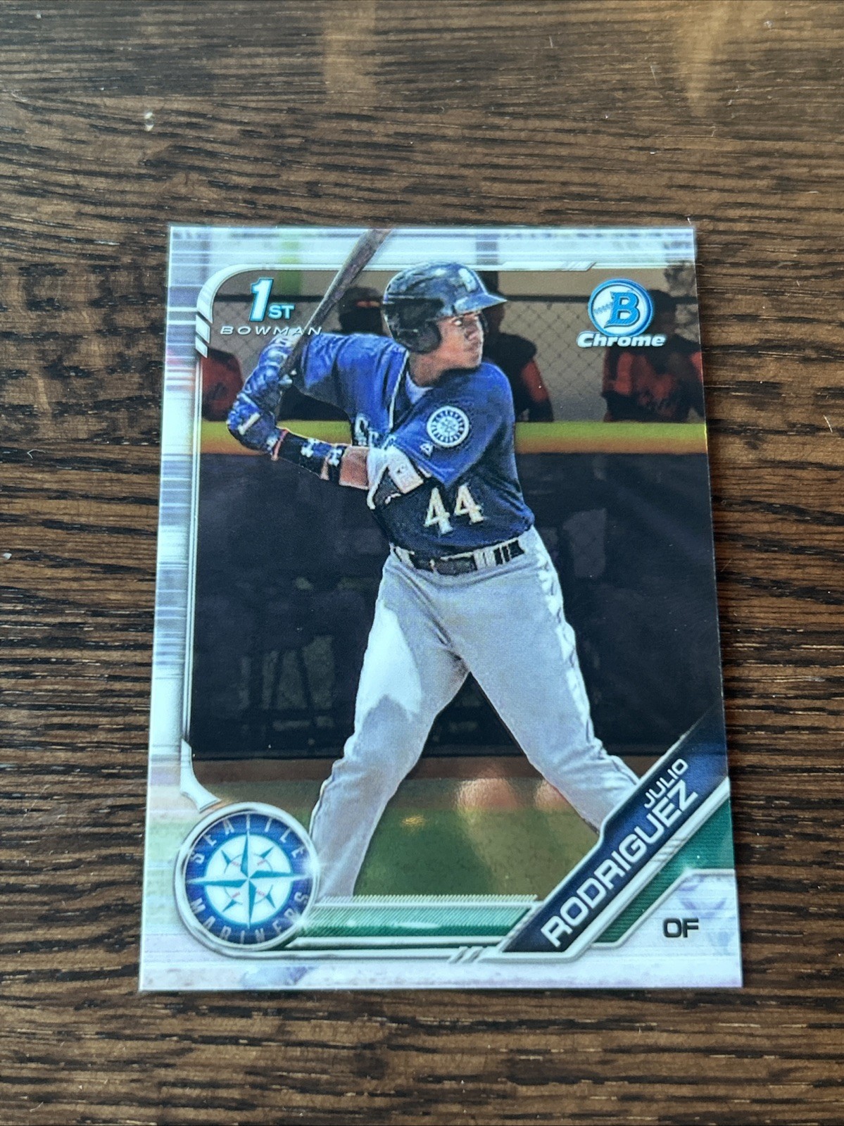 2019 Bowman - Chrome Prospects Julio Rodriguez #BCP-33 (RC)