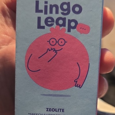 Lingo Leap Zeolite Liquid Dietary Supplement Drops w/ D3 & B12 Gluten-Free