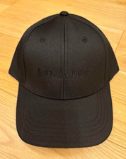 Cappellino da baseball AUDEMARS PIGUET AP novità nero cotone tela (taglia gratuita) raro F/S