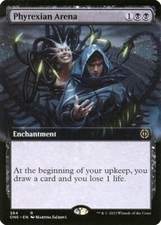 Phyrexian Arena [Extended Art Foil] #384 Prices | Magic Phyrexia: All Will  Be One | Magic Cards