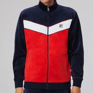 fila men's velour jacket