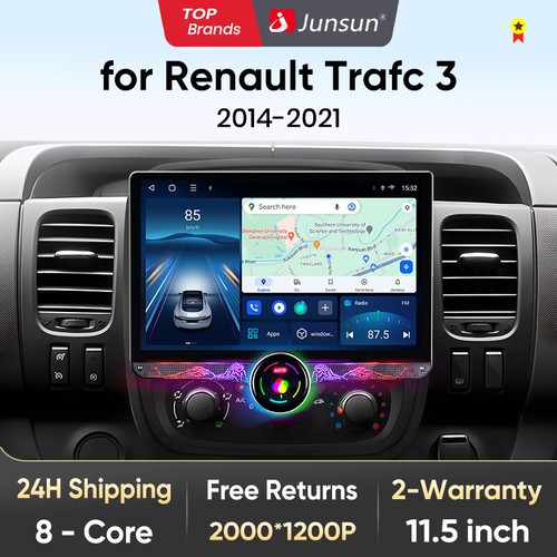 Android 13 Für Opel Vivaro B Renault Trafic DAB+ CarPlay Autoradio Navi +MIK KAM - Bild 2 von 13