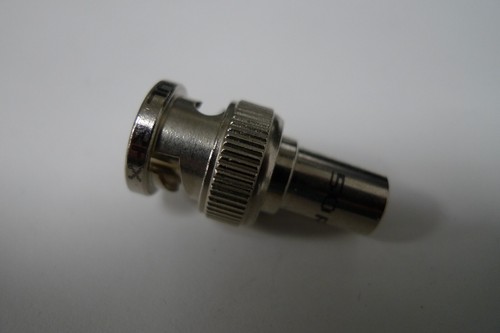 BNC RCA Straight Coax Adapter BNC Plug to RCA Socket Radio Spares Yuetsu Japan - Picture 7 of 12