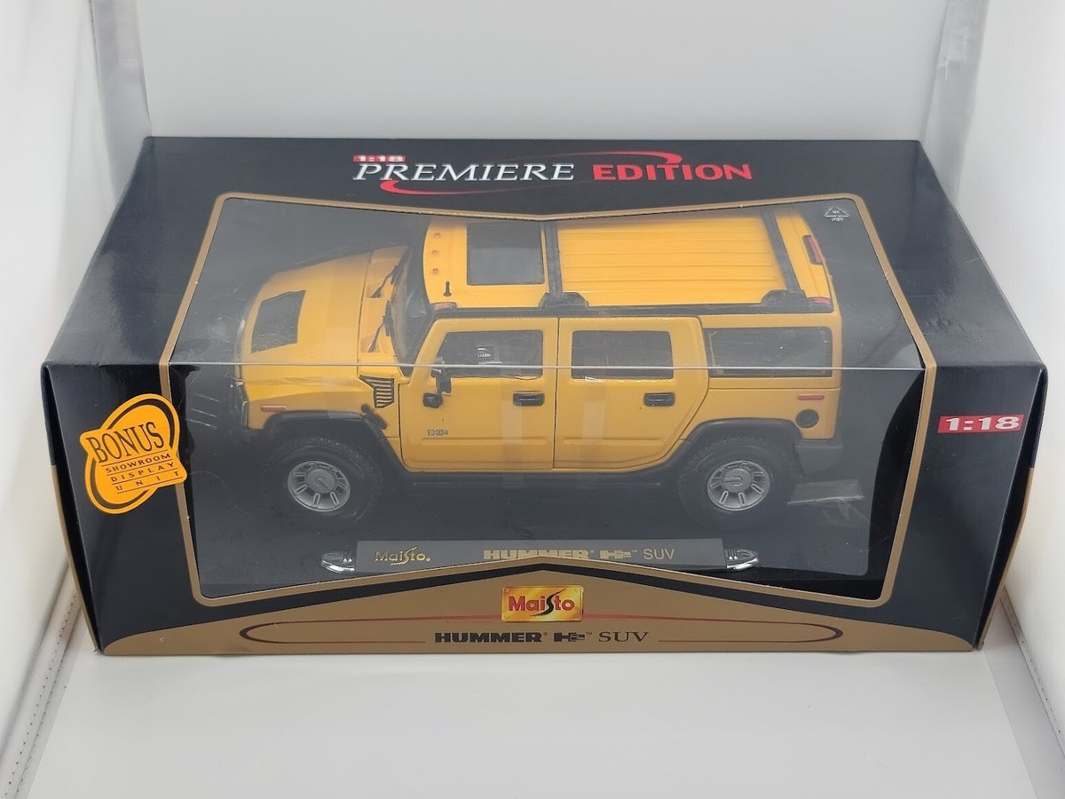 Maisto Premier Edition Hummer H2 SUV 1 18 for sale online | eBay