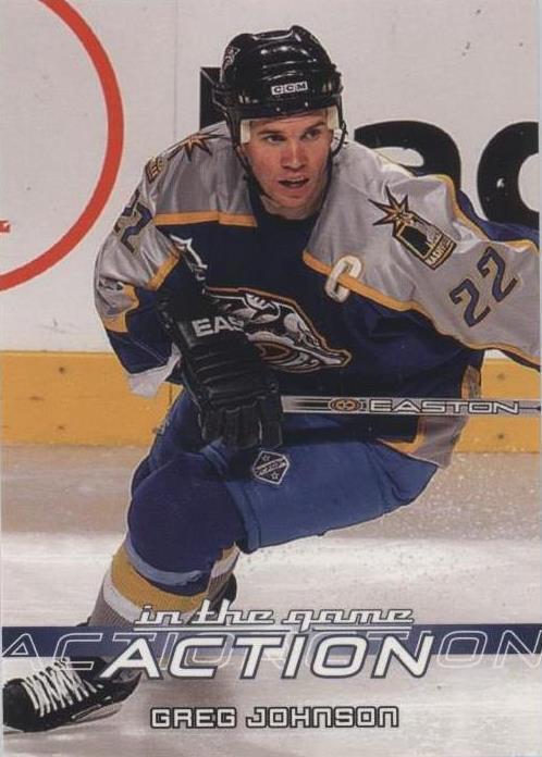 2003-04 In the Game Action - Greg Johnson #302 - 1 of 1