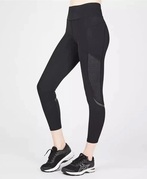 NWT Sweaty Betty Zero Gravity High-Waisted 7/8 Running Legging SB490￼7P  Black XS