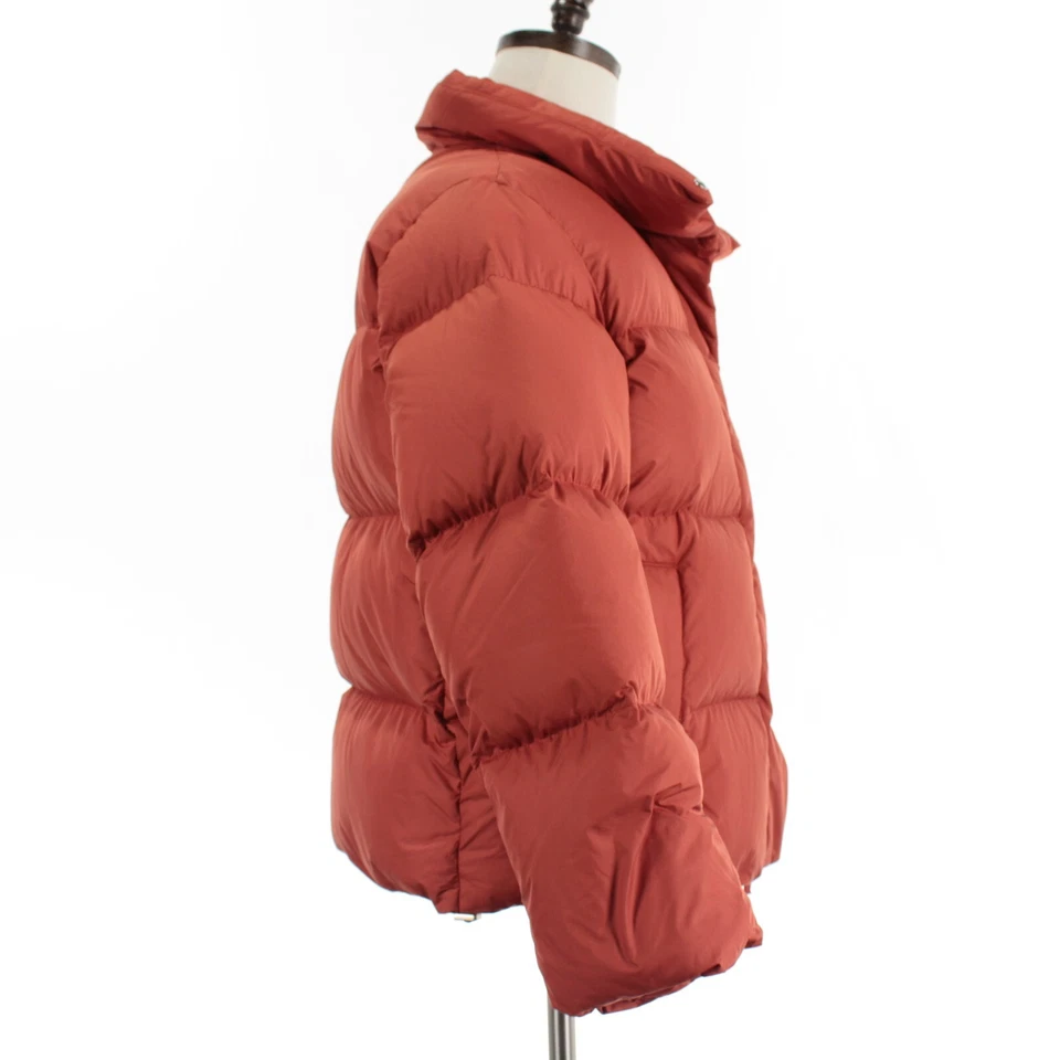 Chaqueta acolchada Eleventy Platinum nueva con etiquetas talla pequeña en naranja liso Foto 4 de 4