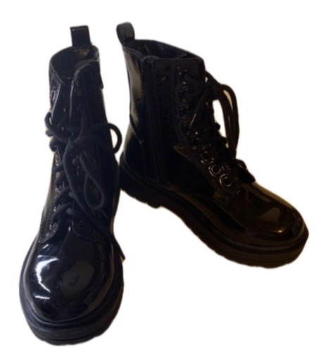 She\u0026In Black Combat Platform Boots | eBay