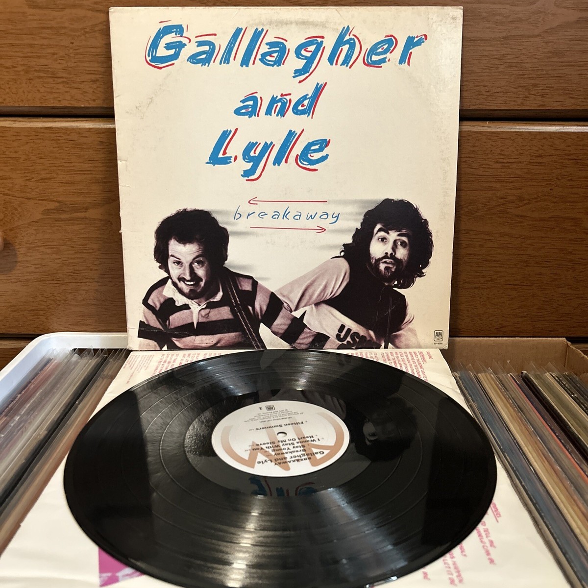 GALLAGHER AND LYLE - BREAKAWAY - 1976 A&M RECORDS COUNTRY ROCK