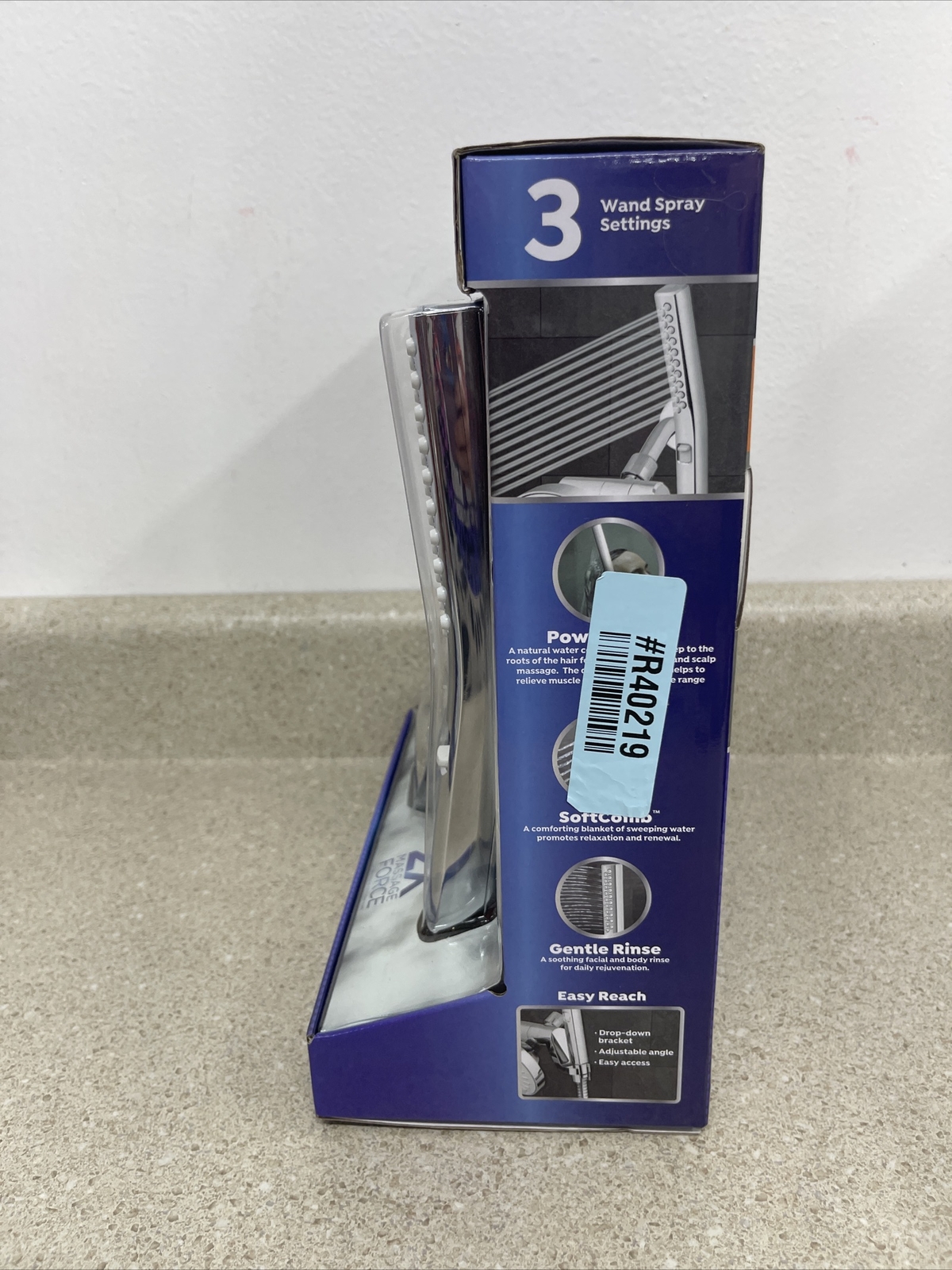 Waterpik Body Wand Spa System with Power Comb Plus Power Pulse Force eBay