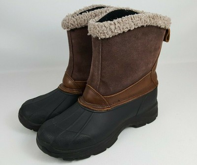 mens slip on rubber duck boots