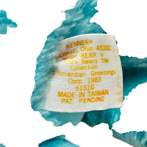 Oso Deseo Cuidado De Colección 13" Peluche Kenner Arco Iris Estrella Fugaz Azul 1983 - Imagen 13 de 18