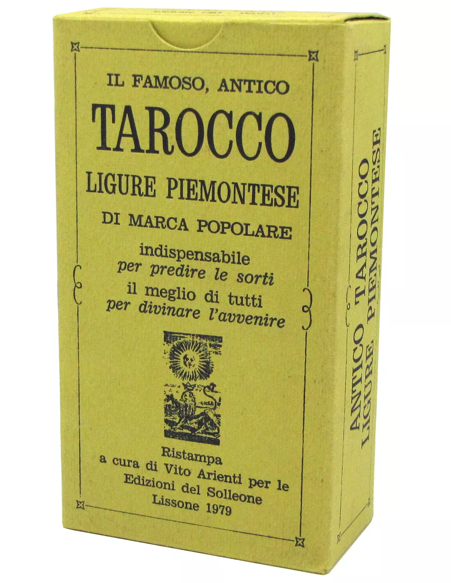 Antique Piedmontese Ligure Tarot Collection (1979) (1st Edition