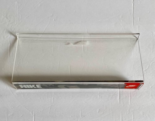 Vintage Acrylic Nike Shoes Retail Store Slatwall Shoe Shelf Display Sign II - Picture 4 of 5